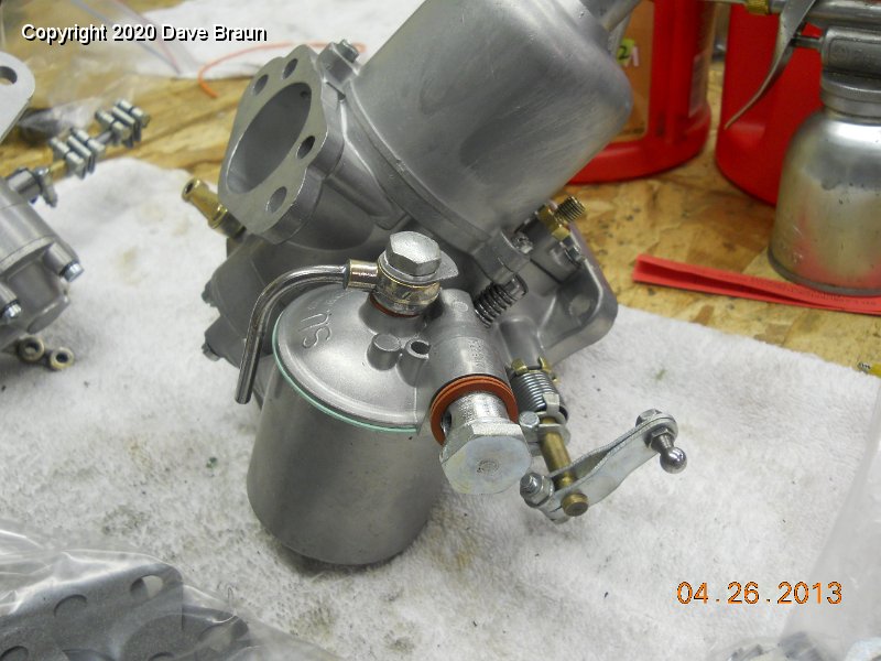 SU Carburetor Restorations/Austin Healey 3000 1960 HD6 1304/Assembly/10